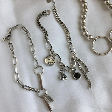 THAI SILVER 16 CHARM Bracelet Styles!